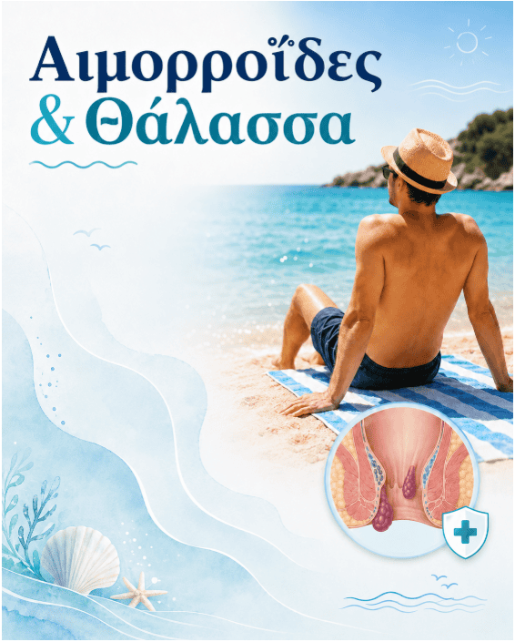 αιμορροΐδες και θάλασσα